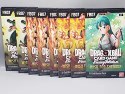 Dragon Ball Super Card Game Wish For Shenron Booster Pack Lot of 8 - Image 1