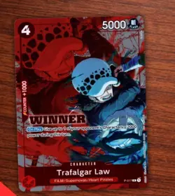Trafalgar Law P-017 Winner Tournament Pack Volume 7 - One Piece Card Game - Image 1