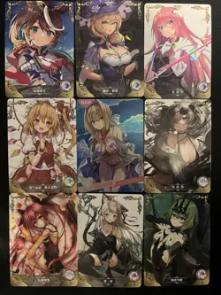 9 Sexy Anime Waifu Cards bulk - Image 1