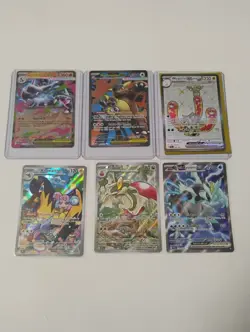 Pokemon Illustration Rare/Black Kyurem/Wugtrio/Mega Kangaskhan Full Art Cards - Image 1