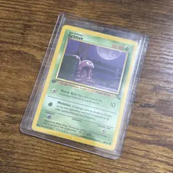 Pokemon Pokemon TCG: Grimer 1st Edition Fossil 48/62 Regular 1999 Vintage Card - Image 3
