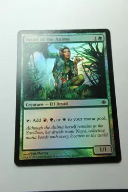 MTG Druid of the Anima x1-Foil -Shards of Alara-Lightly Played - Image 1