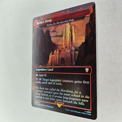 MISPRINT FOIL HELM'S DEEP COMMANDER THE LORD OF THE RINGS NM MTG - Image 3