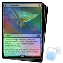 FOIL STRIX SERENADE X4 Modern Horizons 3 Magic MTG MINT CARD - Image 1
