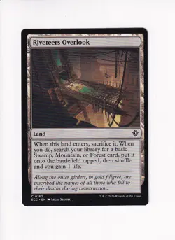 MAGIC THE GATHERING MTG COMMANDER: LORWYN ECLIPSED RIVETEERS OVERLOOK - Image 1