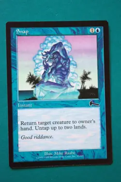 Snap - MTG - Urza's Legacy - NM (Never Played) - Magic The Gathering(9) - Image 1