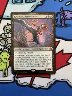 Gwenom, Remorseless x1 Mtg Foil Gift Bundle Promo Spider-Man - Image 1