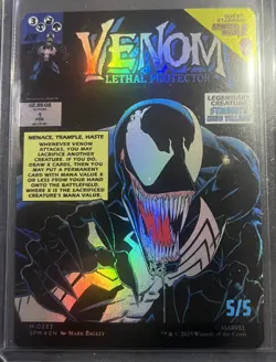 Magic: The Gathering Eddie Brock & Venom Borderless Foil #233 - Image 2