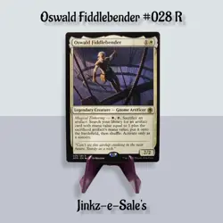 MTG - Oswald Fiddlebender #028 - Adventures in the Forgotten Realms AFR Jinkz - Image 1