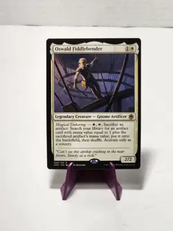 MTG - Oswald Fiddlebender #028 - Adventures in the Forgotten Realms AFR Jinkz - Image 2