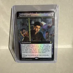 MTG Parker Luck (Extended Art) Marvel's Spider-Man Foil - Image 1