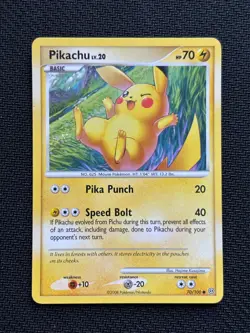 Pokemon TCG Pikachu #70/100 Stormfront - Image 1