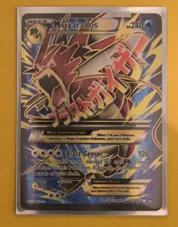 Pokemon TCG M Gyarados EX Full Art Holo Ultra Rare Card XY Breakpoint - Image 1