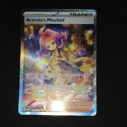 Pokemon Acerola's Mischief Me01 Mega Evolution 183/132 Illustration Rare Holo T. - Image 3