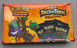 Pokemon TCG Trick or Trade BOOster Bundle (2024) 35 Mini Packs UNOPENED - Image 1