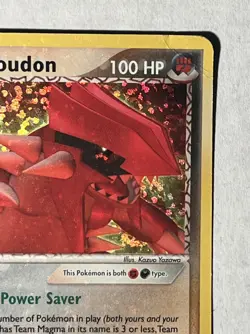 Team Magma's Groudon - 9/95 - Pokemon Celebrations Classic Collection Heavy Play - Image 4