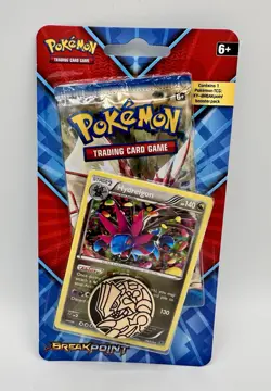 2016 Pokemon TCG XY BREAKPOINT HYDREIGON Promo Coin Checklane Booster Pack - Image 1