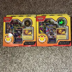Pokemon TCG Pokemon Day 2026 Collection Lot of 2 Pikachu Promo & Boosters Sealed - Image 1