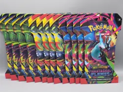Pokemon TCG Mega Evolution Phantasmal Flames Sleeved Booster Lot of 12 - Image 1