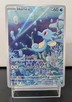 Horsea 067/064 Illustration Rare (IR) Pokemon TCG Shrouded Fable NM / NEAR MINT - Image 1