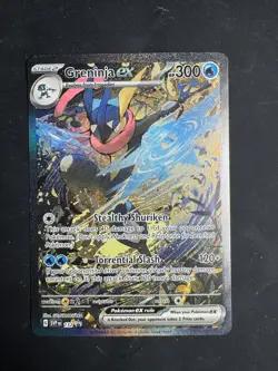 2024 Pokemon SVP Black Star Promo Greninja EX Special Illustration #132 - Image 1
