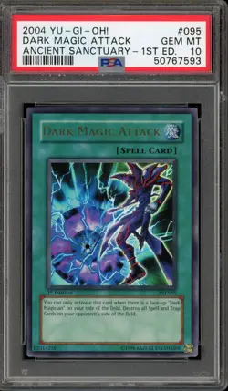 Yu-Gi-Oh! Dark Magic Attack Ancient Sanctuary 1st Edition AST-095 PSA 10 - Image 1