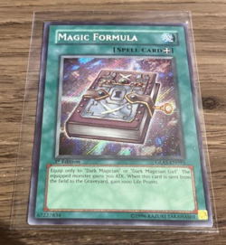 SECRET RARE Yu-Gi-Oh MAGIC FORMULA 1st Edition GLAS-EN093 - Image 2
