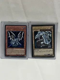 Yu-Gi-Oh! Blue-Eyes White Dragon PGL2-EN080 & Malefic Blue-Eyes White Dragon - Image 1