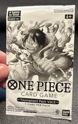 Tournament Pack Vol. 5 - One Piece Card Game - Bandai - SEALED NEW - English - Image 1