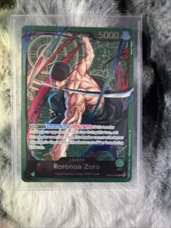 One Piece CCG Roronoa Zoro Alternate Art Foil - Image 1