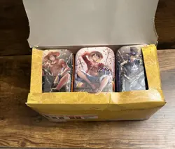 Sealed Case - One Piece DISPLAY 12x Mini Tin Pack Set VOL. 2 TS-02 TS02 English - Image 2