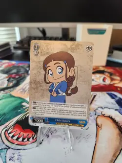 Chibi Katara Promo Box Topper Weiss Schwarz Avatar the Last Airbender PR - Image 1