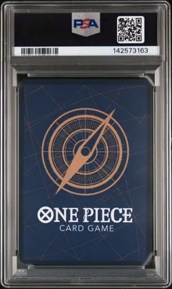2025 ONE PIECE JPN PREM CARD COLL ONE PIECE DAY'25- #110 MONKEY D. LUFFY PSA 10 - Image 2