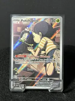 Poltchageist Twilight Masquerade Pokemon TCG Illustration Card 171/167 - Image 1