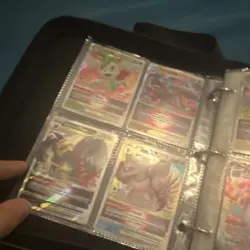Pokemon TCG Holo Foil Card Lot Binder Arceus Hoopa Zeraora Mew Shaymin - Image 3