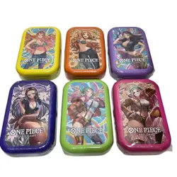 ONE PIECE CARD GAME Vol.2 TS-02 Japanese Version 6 Mini Tin Set -Sealed - Image 3