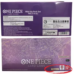 1 Box of One Piece Card Game Mini-tin Pack Set Vol.2 Asian Limited- 12 Mini Tins - Image 5