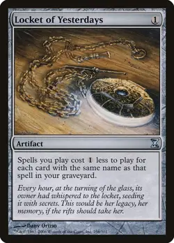Locket of Yesterdays Time Spiral Magic The Gathering MTG Card - Image 1