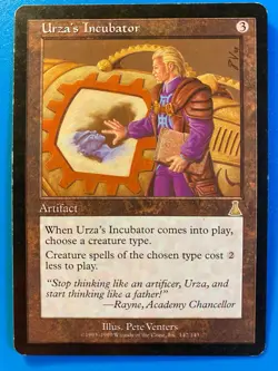 MTG 1x Urza's Incubator Urza's Destiny Legacy Magic the Gathering Card x1 MP - Image 1