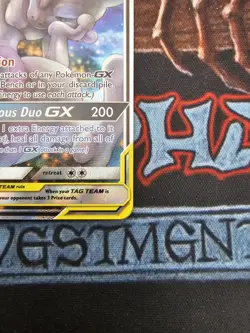 Pokemon TCG Mewtwo & Mew GX Tag Team SM191 Holo Black Star Promo Card 2019 - Image 4