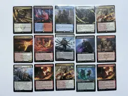 Magic The Gathering Strixhaven Nonfoil Borderless Extended Art Card Lot Of 9 - Image 1