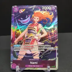 Nami Premium Card Collection Best Selection Vol. 4 OP09-070 One Piece Gengar NM - Image 1