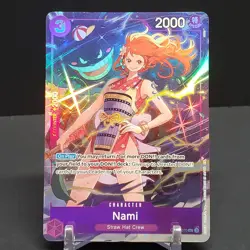 Nami Premium Card Collection Best Selection Vol. 4 OP09-070 One Piece Gengar NM - Image 2