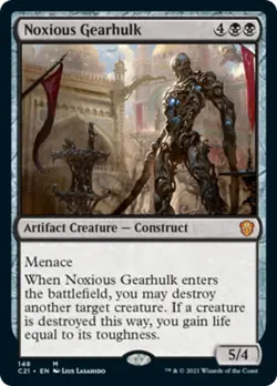 Noxious Gearhulk Strixhaven Commander NM Artifact Mythic Rare CARD ABUGames - Image 1