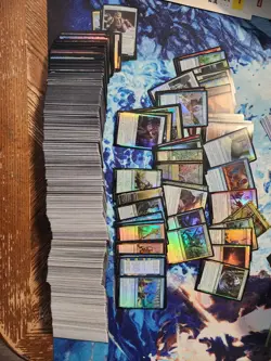 Super Huge Mega Lot of 1000+ MTG FOILS only - ALL FOIL NM/SP Bulk English - Image 1