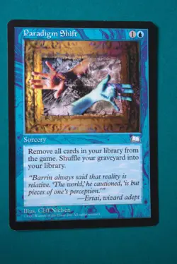 Paradigm Shift - Weatherlight - NM (Never Played) - Magic The Gathering - Image 1