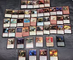 LARGE MTG Large GOBLINS magic the gathering Themed Lot !!+ Xtra Added! - Image 1