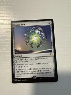 Caged Sun New Phyrexia Regular - Image 1