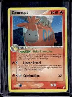 2006 Pokemon EX Crystal Guardians Camerupt Holo #3/100 - Image 1