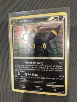 Pokemon TCG Umbreon Card 010/090 Deck Exclusives, Cosmos Holo Rare - Image 1